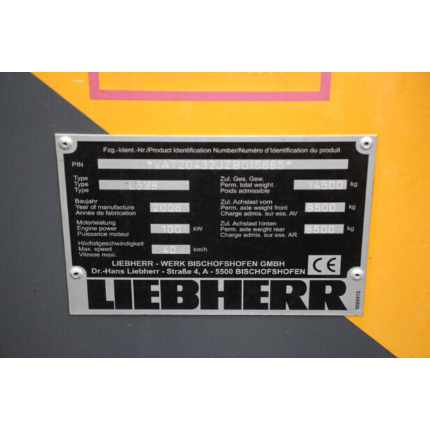 2006 Liebherr L538-44470224
