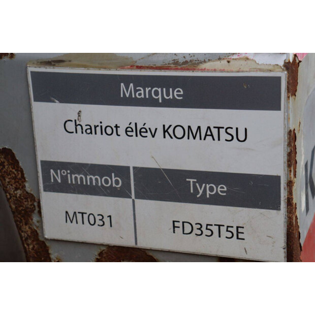 1992 Komatsu FD35T-5E-44470794