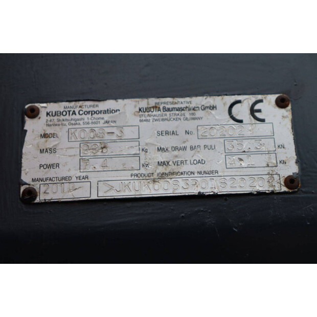 2010 KUBOTA K008-3-44470858