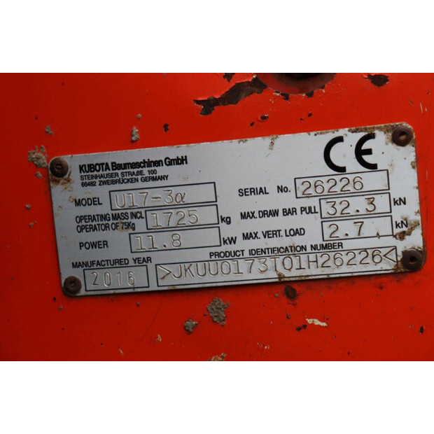 2016 كوبوتا U17-3α-44470934