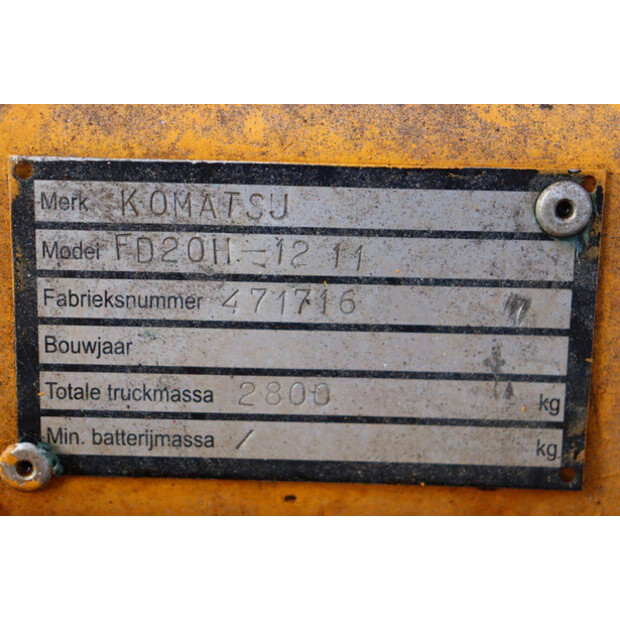 كوماتسو FD20H-1211-44472171