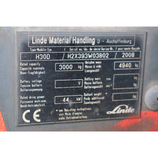 2008 Linde H30D-44472306