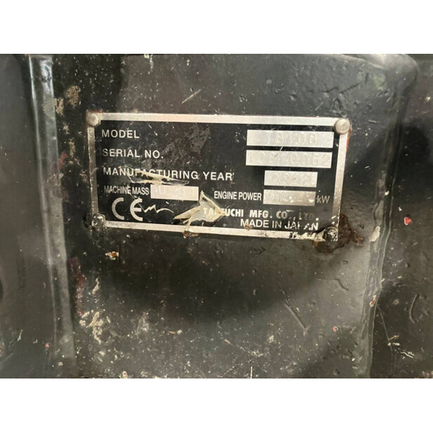2002 TAKEUCHI TB108-44473295