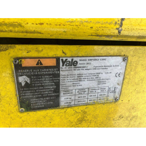 2011 Yale ERP15-44473624