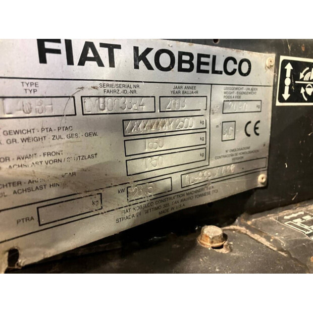 2003 Fiat Kobelco Kobelco SL 0BH-44473784