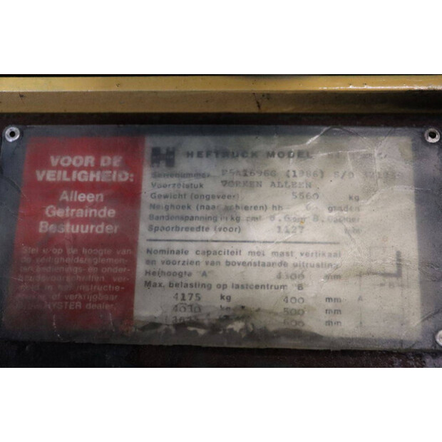 1986 Hyster H4-44474032