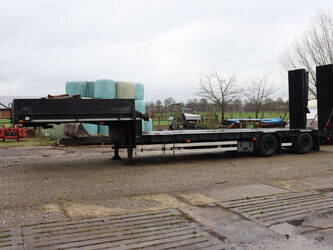 Image for Low Loader Semi Trailers 1991 Goldhofer STZ-L2-26/80