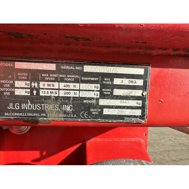 2002 JLG 2646-44474890