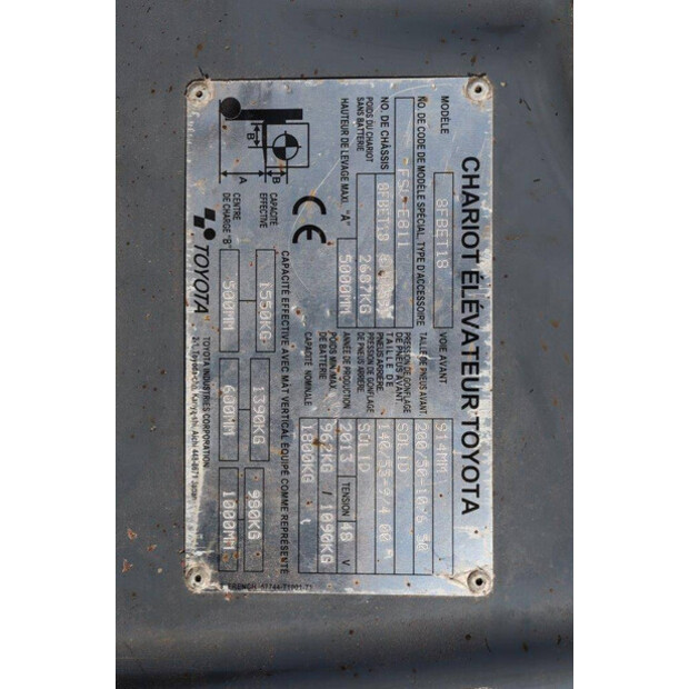 2013 Toyota 8FBET18-44475557