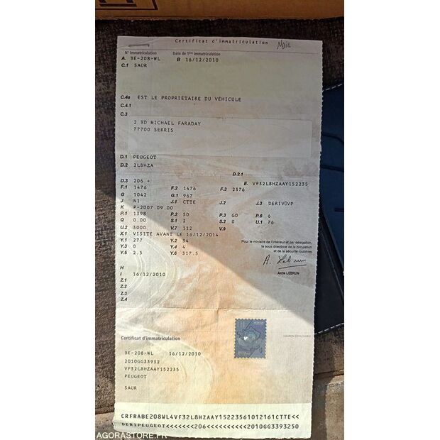 2010 Peugeot 206-44489873