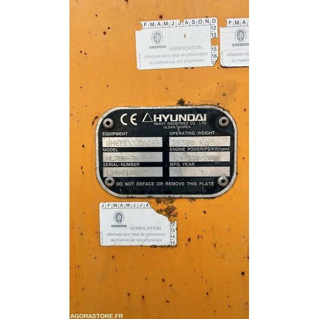 2007 Hyundai HL 780-7A-44503511