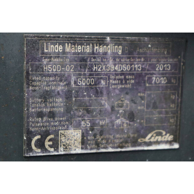 2013 Linde H50D-02-44518742