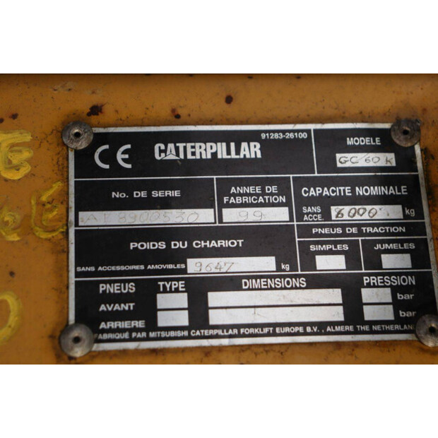 1999 Caterpillar GC60K-44518967