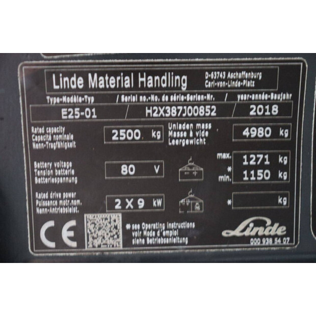 2018 ليندي E25-01-44519247