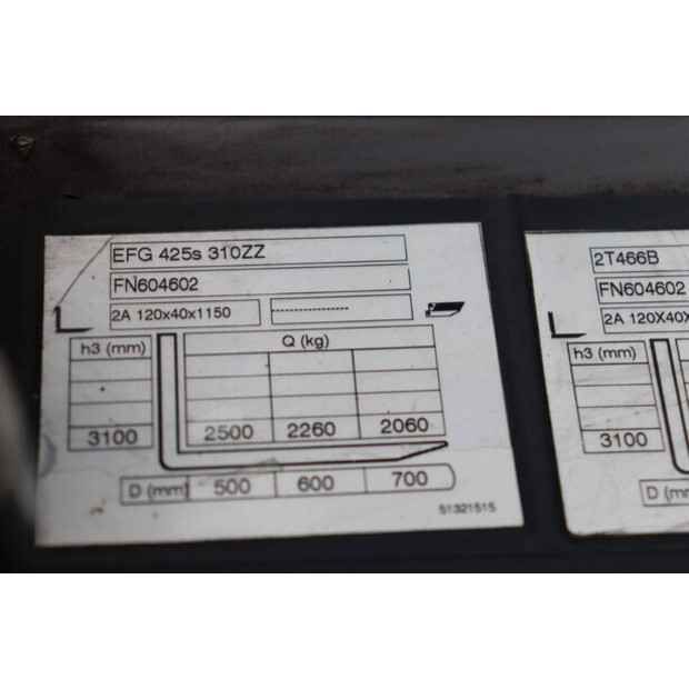 2019 Jungheinrich EFG 425S-44519323