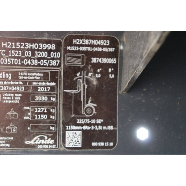 2017 Linde E30-01-44519994