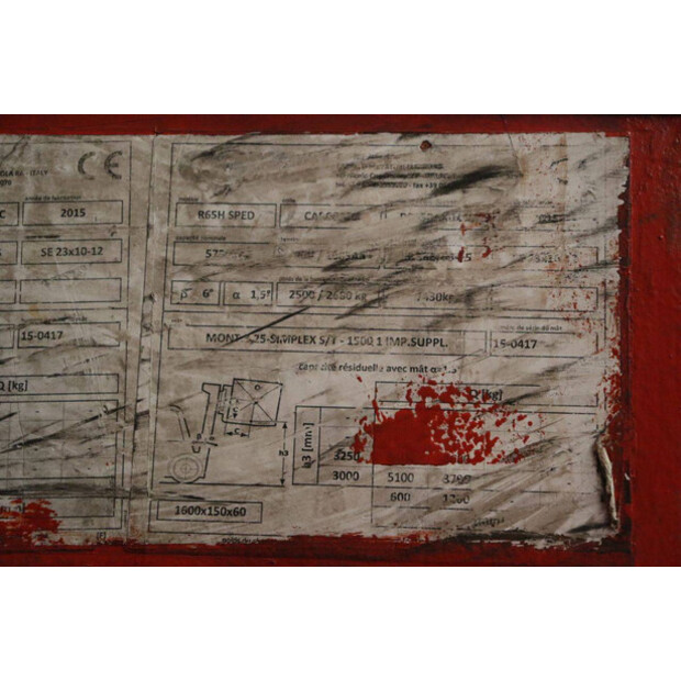 2015 CARER R65H SPED-44520029