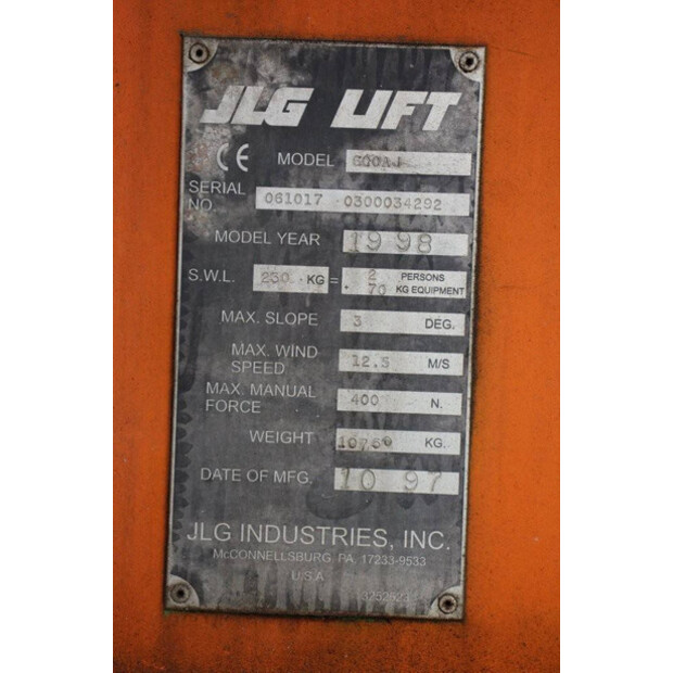 1997 جيه ال جي 600AJ-44521804