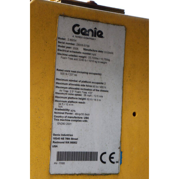 2006 Genie Z-60/34-44521868