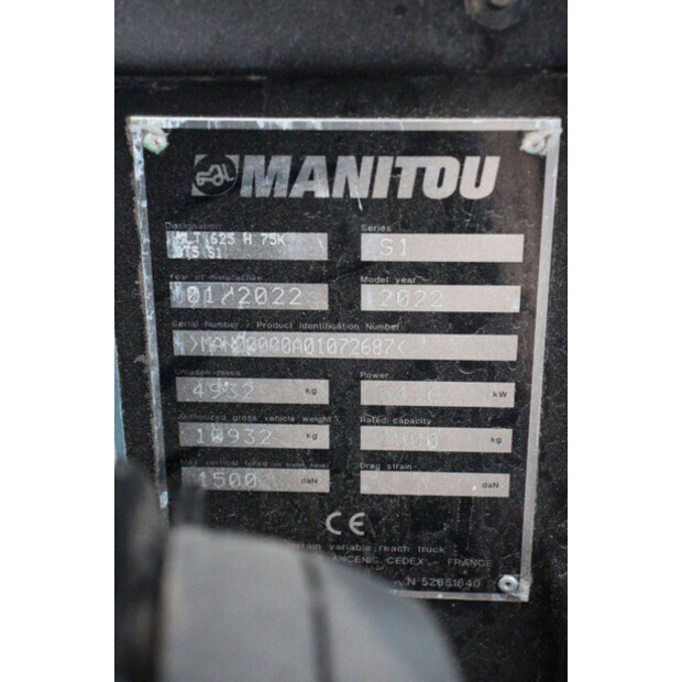 2022 Manitou MLT 625-75H-44522353