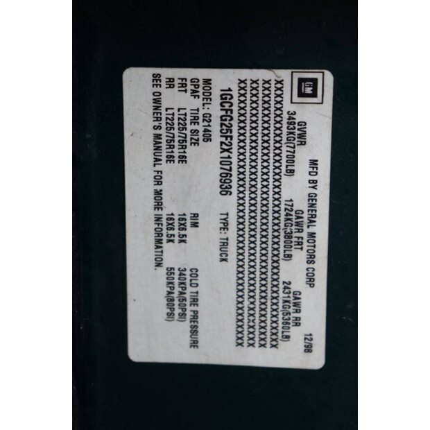 2000 Chevrolet Chevy Van-44523576