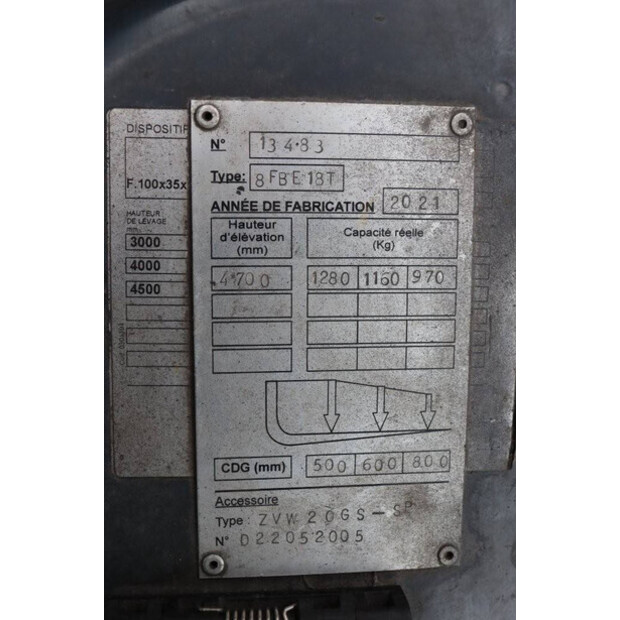 2021 Toyota 8FBE18T-44523878