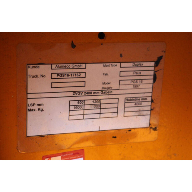 1997 Paus PGS 16-44524222