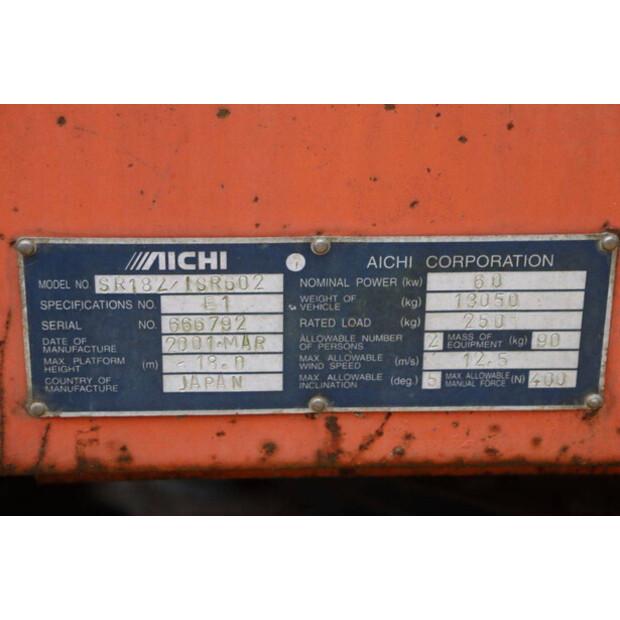 2001 ايتشي SR182-44524803