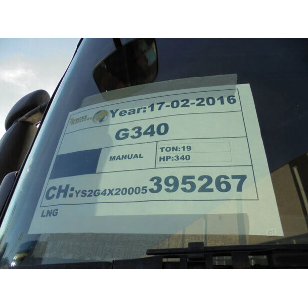 2016 Scania G340-44540310