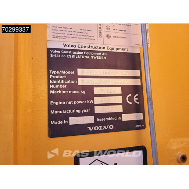 2017 فولفو L250H-44541393