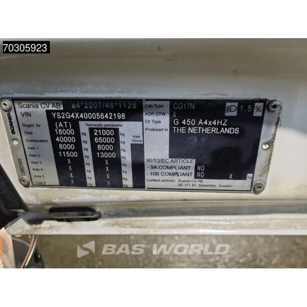 2021 Scania G450-44542612