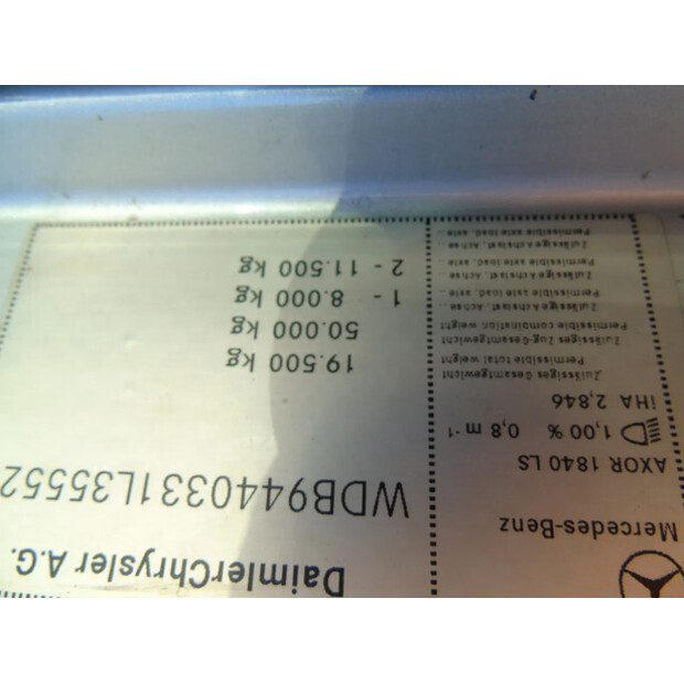 2008 مرسيدس بنز Axor 1840-44557021