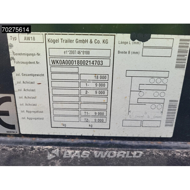 2017 كوجل AW18T-44561120