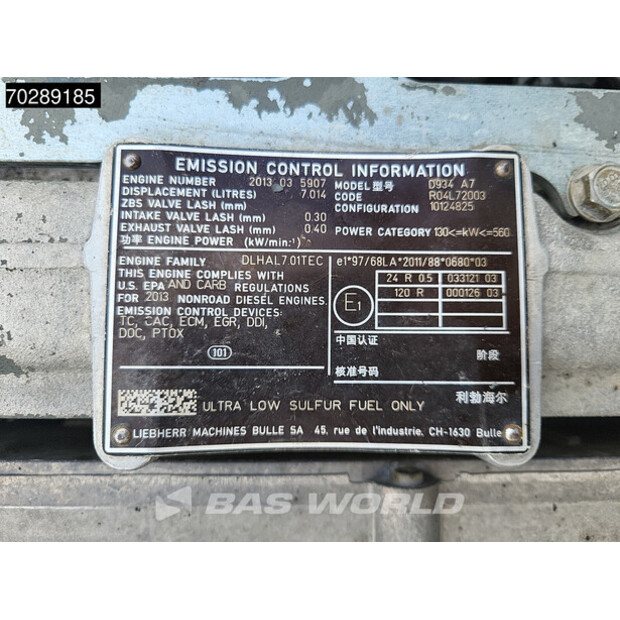 2015 Liebherr R936LC-44591018