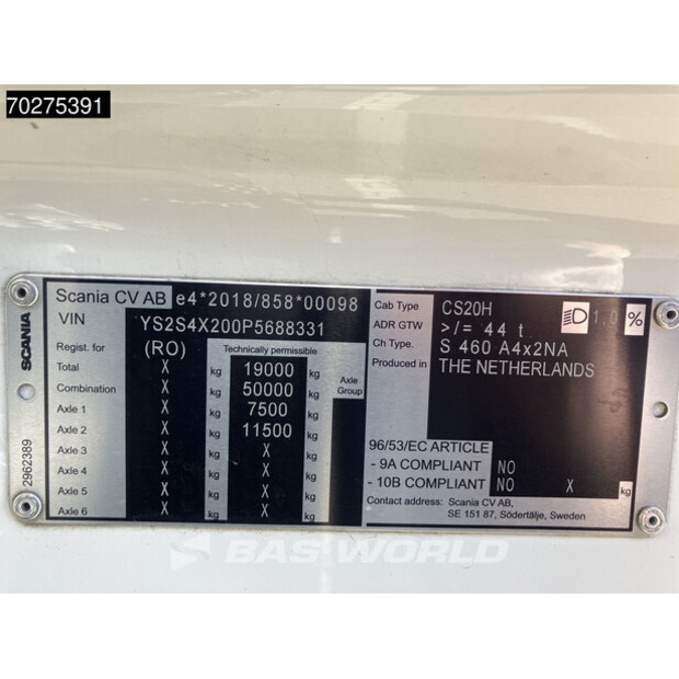 2023 سكانيا S460-44591222