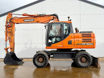 Image for WHEELED EXCAVATORS 2013 Doosan DX160W-3