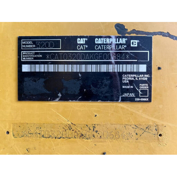 2008 Caterpillar 320D L-44640193