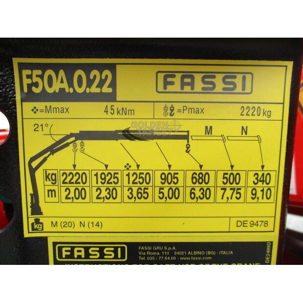 2024 FASSI F50A.0.22-44640309