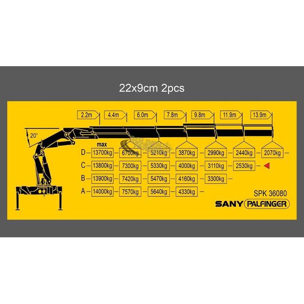 2024 Sany Palfinger SPK36080CF-44641154