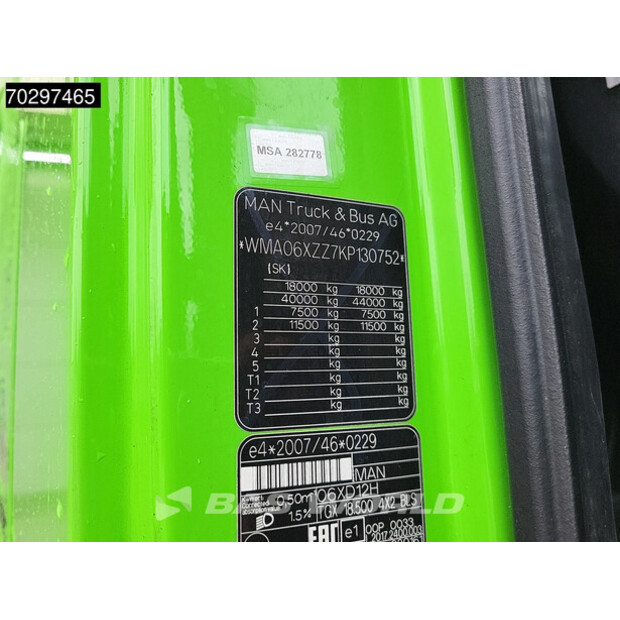 2019 مان TGX 18.500-44643255