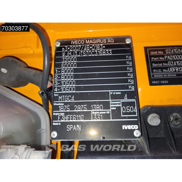 2015 Iveco TRAKKER 450-44664813