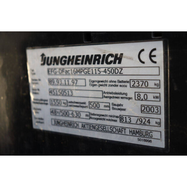 2003 جنجهينريتش EFG-450DZ-44665365