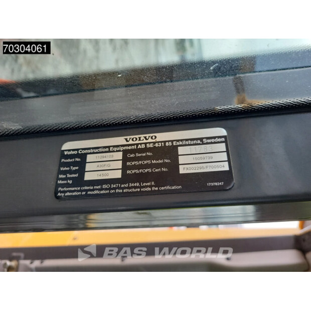 2016 Volvo A30G-44665952