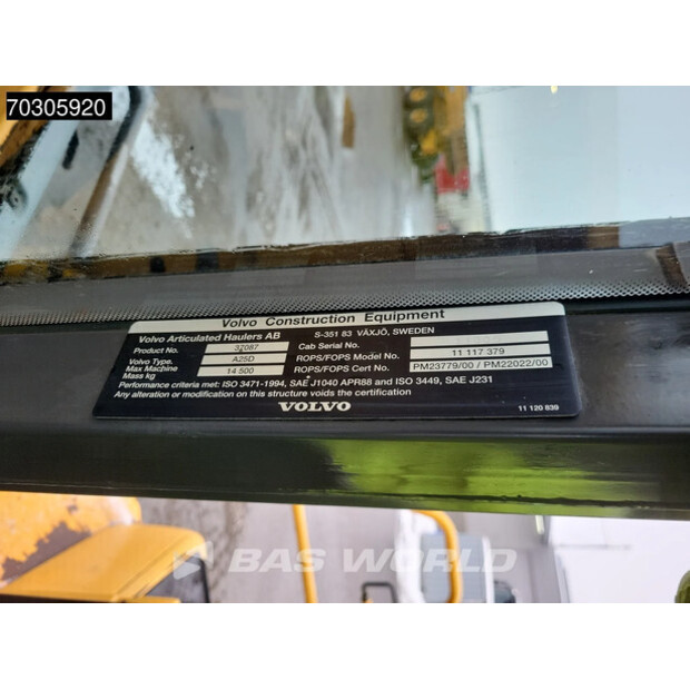 2001 Volvo A25D-44666065