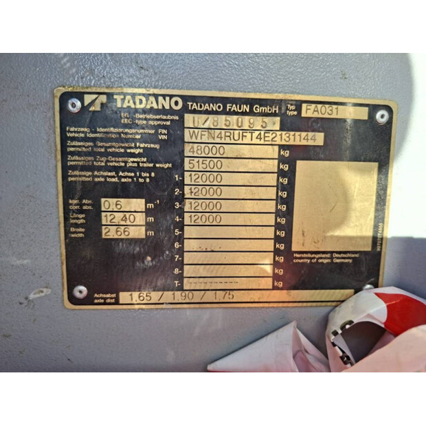 2014 TADANO ATF70G-4-44683910