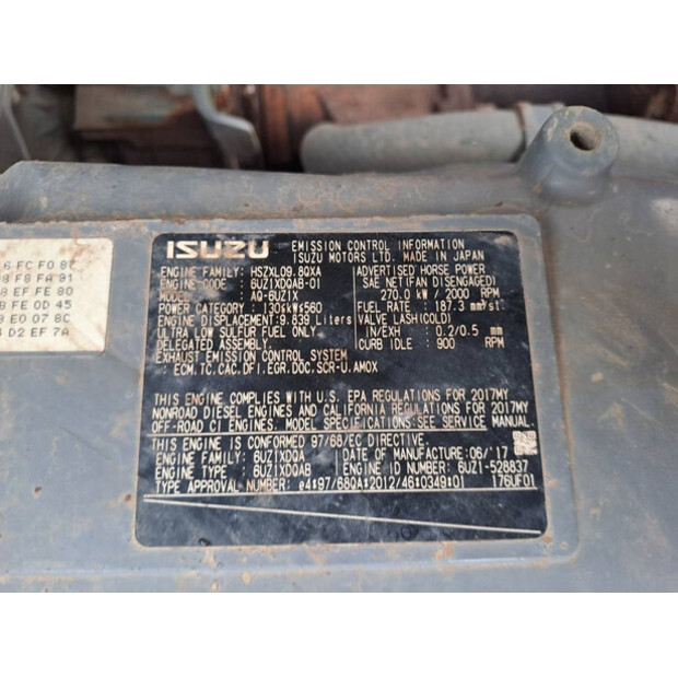 2018 هيتاشى ZX490LCH-6-44684327