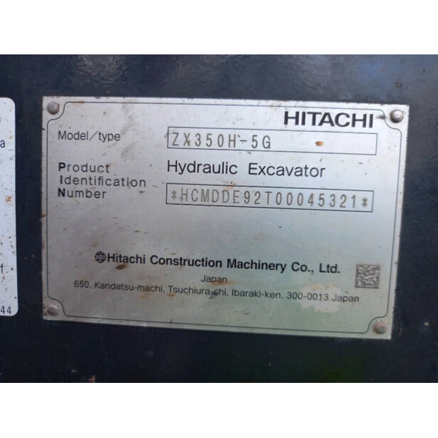 2023 Hitachi ZX350H-5G-44684369