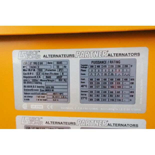 2000 Volvo TAD1232GE-44685231