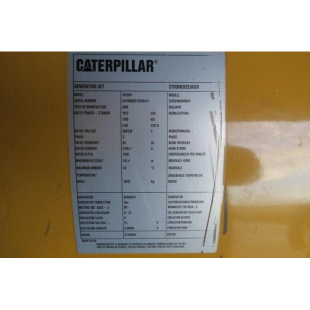 2008 كاتربيلر 3512B-HD-44685247