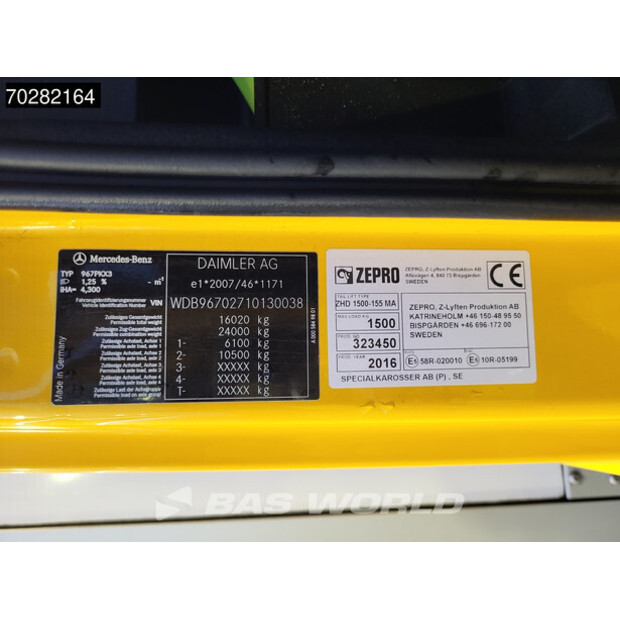 2016 Mercedes-Benz Atego 1524-44703230